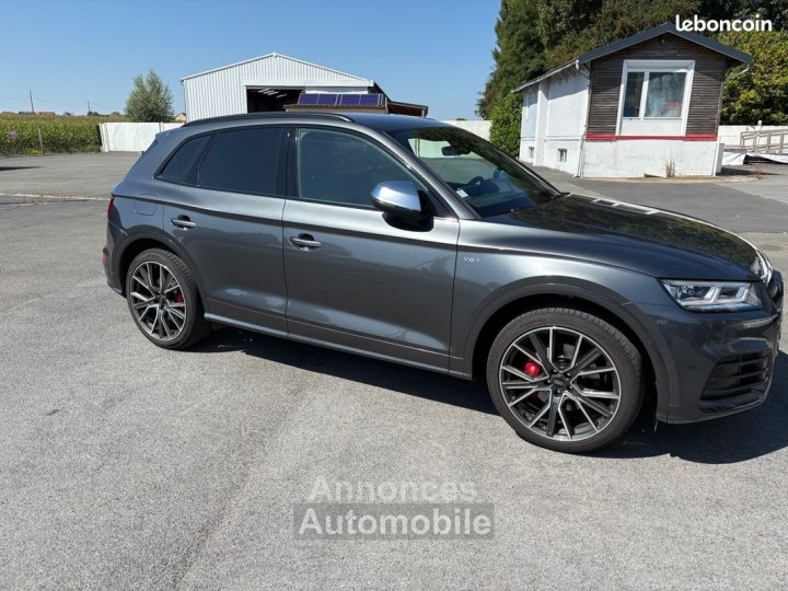 Audi SQ5 30 TFSI QUATTRO TIPTRONIC 354CH GPS-LED-VIRTUAL-JANTES 21-GRIS DAYTONA-BLACK EDITION-Pas de Malus - 3
