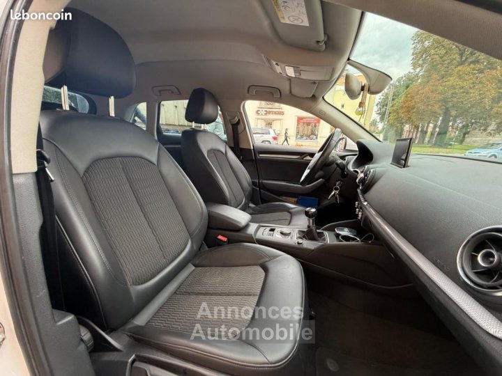 Audi A3 Sportback 16 TDI 110-RADAR DE RECUL-GARANTIE 6 MOIS - 9