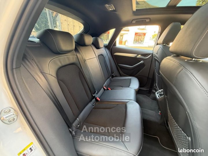 Audi Q3 20 TDI 150 S-LINE-TOIT OUVRANT- QUATTRO S-TRONIC BVA-GARANTIE 6 MOIS - 10