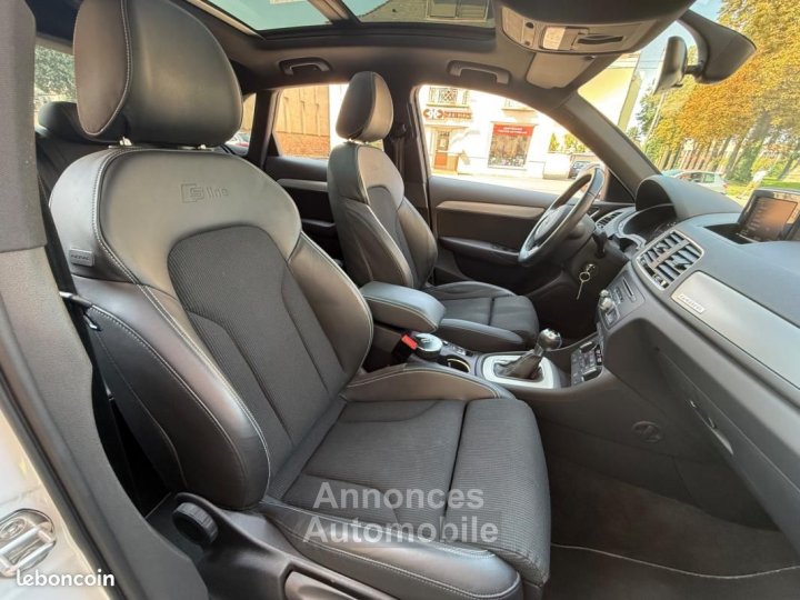 Audi Q3 20 TDI 150 S-LINE-TOIT OUVRANT- QUATTRO S-TRONIC BVA-GARANTIE 6 MOIS - 11