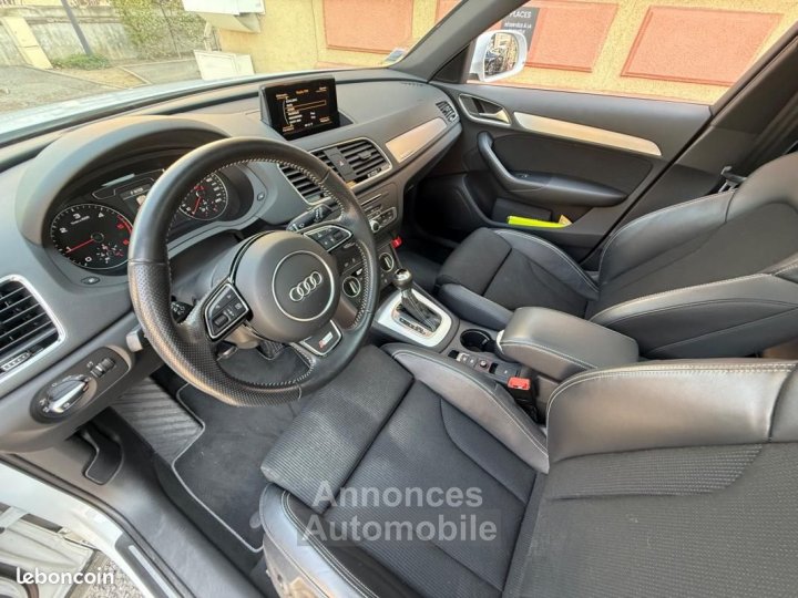 Audi Q3 20 TDI 150 S-LINE-TOIT OUVRANT- QUATTRO S-TRONIC BVA-GARANTIE 6 MOIS - 12