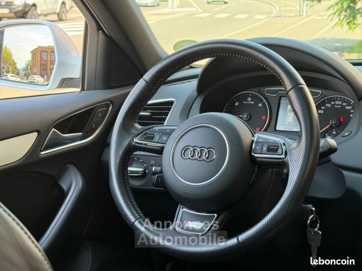 Audi Q3 20 TDI 150 S-LINE-TOIT OUVRANT- QUATTRO S-TRONIC BVA-GARANTIE 6 MOIS - 17
