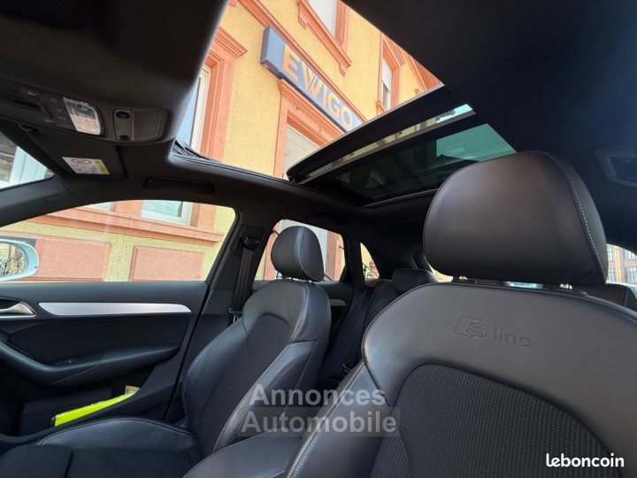 Audi Q3 20 TDI 150 S-LINE-TOIT OUVRANT- QUATTRO S-TRONIC BVA-GARANTIE 6 MOIS - 20