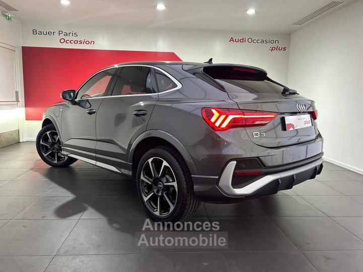 Audi Q3 Sportback 45 TFSIe  245 ch S tronic 6 S line - 3