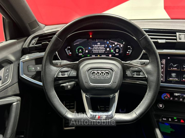 Audi Q3 Sportback 45 TFSIe  245 ch S tronic 6 S line - 19