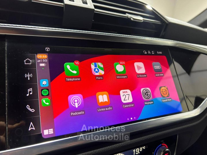 Audi Q3 Sportback 45 TFSIe  245 ch S tronic 6 S line - 34