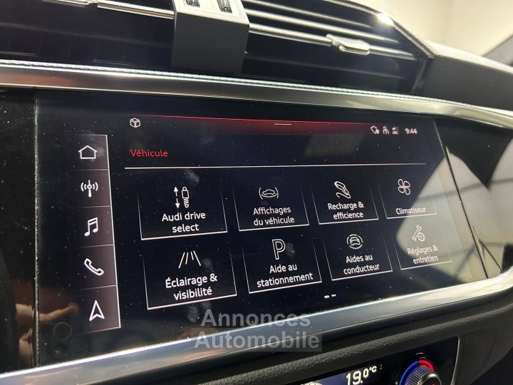 Audi Q3 Sportback 45 TFSIe  245 ch S tronic 6 S line - 35