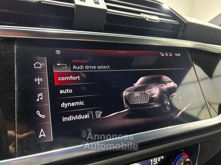Audi Q3 Sportback 45 TFSIe  245 ch S tronic 6 S line - 36