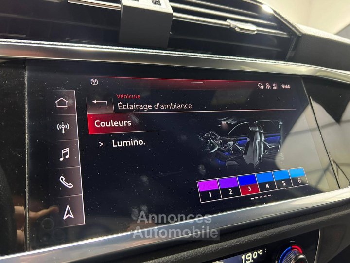 Audi Q3 Sportback 45 TFSIe  245 ch S tronic 6 S line - 37