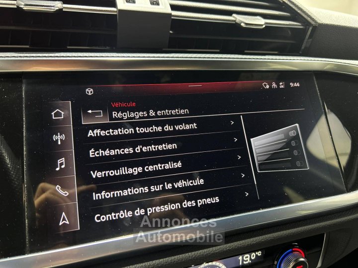 Audi Q3 Sportback 45 TFSIe  245 ch S tronic 6 S line - 39