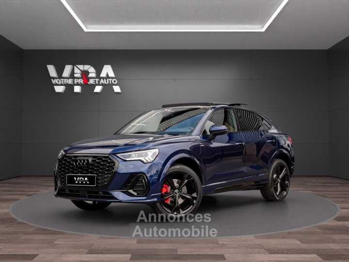 Audi Q3  Sportback · 45 TFSI e · 245 ch · S-Line · Toit pano &amp; Ouvrant - Virtual Cockpit - 1