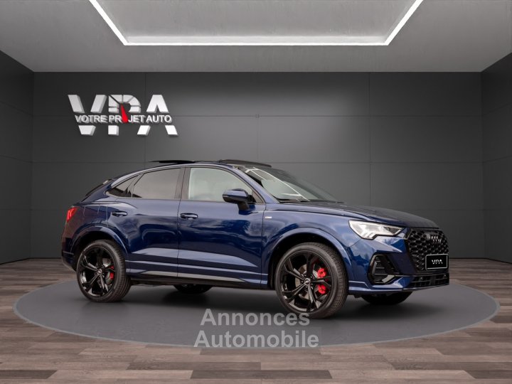 Audi Q3  Sportback · 45 TFSI e · 245 ch · S-Line · Toit pano &amp; Ouvrant - Virtual Cockpit - 4