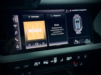 Audi A3 Sportback 10TFSI SPORT-COCKPIT-CUIR-CARPLAY-PDC   - 15