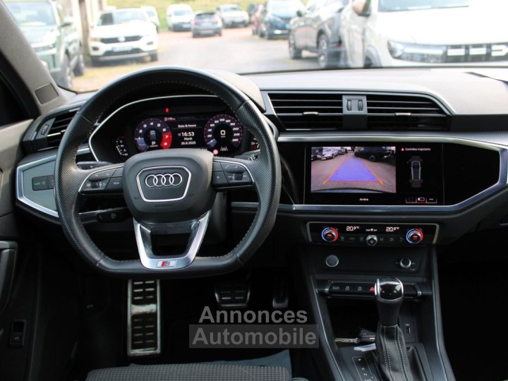 Audi Q3 Sportback S-LINE 35 TFSI 150 CV GPS 3D CAMÉRA RÉGULATEUR FULL LED USB JA 18 BOITE S-TRONIC - 11