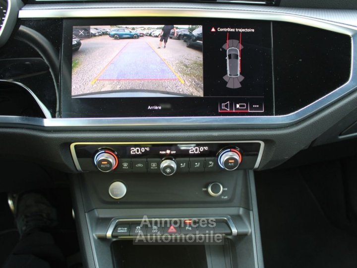 Audi Q3 Sportback S-LINE 35 TFSI 150 CV GPS 3D CAMÉRA RÉGULATEUR FULL LED USB JA 18 BOITE S-TRONIC - 17
