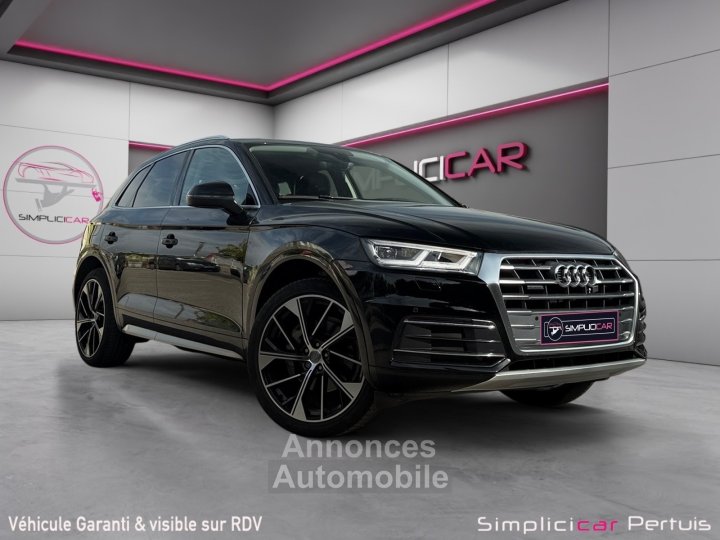 Audi Q5 20 TDI 163 S tronic 7 Quattro Design Luxe / HAYON ELECTRIQUE / TOIT OUVRANT PANORAMIQUE / DRIVE SELECT / GARANTIE 12 MOIS - 1