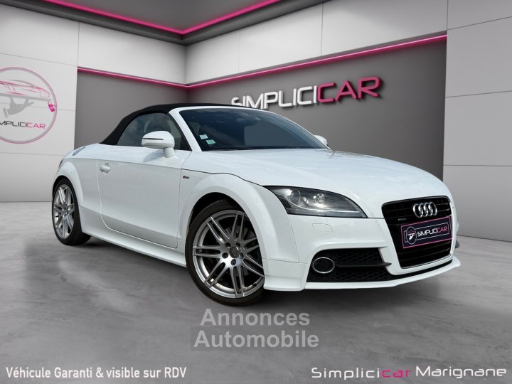 Audi TT Roadster 20TFSI 211 Quattro Sline Stronic 6 SIEGES CHAUFFANTS/CAMERA/SIEGES ELECTRIQUES - GARANTIE 12 MOIS - - 1