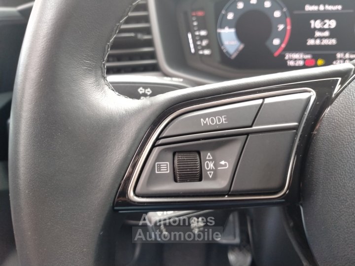 Audi A1 ADVANCED 30 TFSI 110 CH BV6 - 27