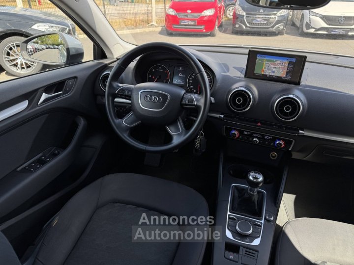 Audi A3 Sportback 16 TDI 110 GPS TEL CLIM REGULATEUR - 2