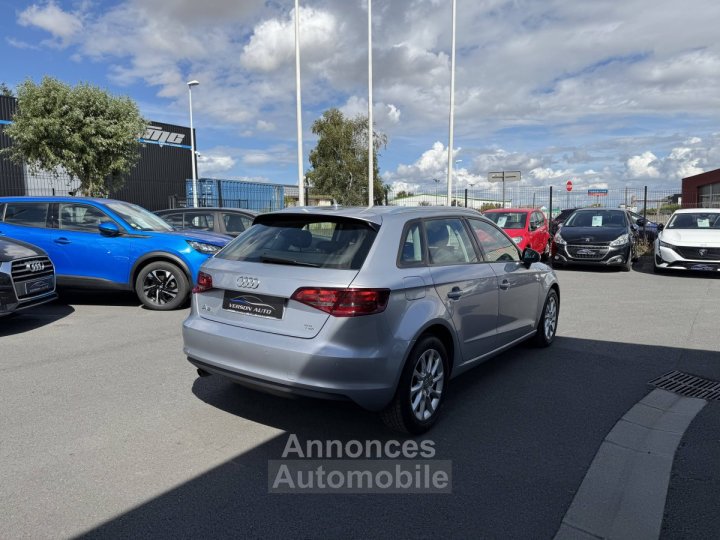 Audi A3 Sportback 16 TDI 110 GPS TEL CLIM REGULATEUR - 5