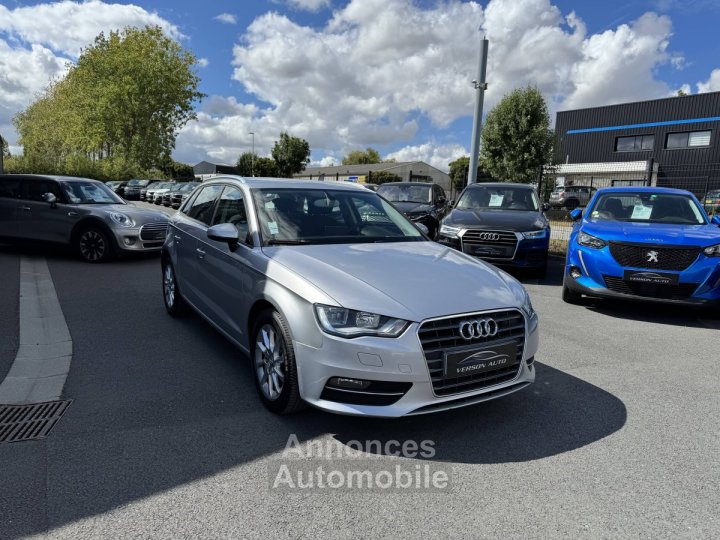 Audi A3 Sportback 16 TDI 110 GPS TEL CLIM REGULATEUR - 7