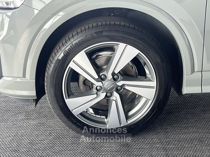 Audi Q2 30 TFSI 1,0 116 TYPE SPORT ATTELAGE GPS FULL LED REGULATEUR LIMITEUR SOUND SYSTEM SIEGES SPO - 19