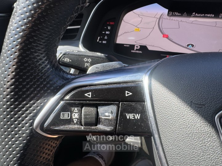 Audi S6 Audi S6 AVANT 30 TDI 349 MILD HYBRID QUATTRO TIPTRONIC TVA RÉCUPÉRABLE 1°MAIN SUIVIE 100% AUDI CT VIERGE B&O 3D MATRIX HD - 16