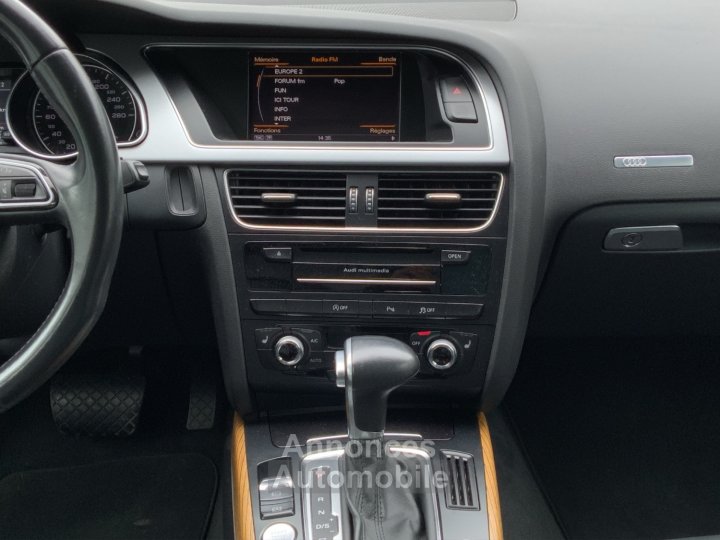 Audi A5 Sportback 20 TDI 190ch Multitronic AVUS - 14