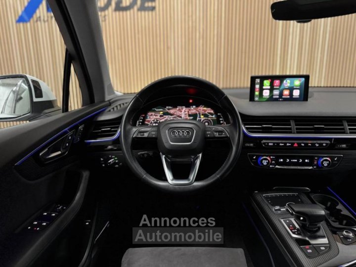 Audi Q7 V6 30 TDI 272 CH Tiptronic 8 AVUS EXTENDED PACK SLINE Quattro - 12