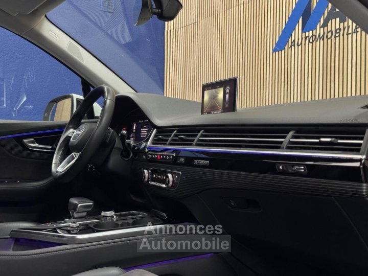 Audi Q7 V6 30 TDI 272 CH Tiptronic 8 AVUS EXTENDED PACK SLINE Quattro - 15