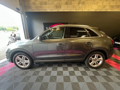 Audi Q3 20 TDI 140ch - Finition S line - Audio BOSE - Distribution Réalisé - Gtie 3 mois   - 2