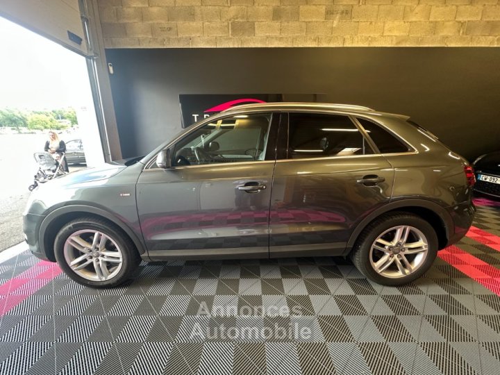 Audi Q3 20 TDI 140ch - Finition S line - Audio BOSE - Distribution Réalisé - Gtie 3 mois - 2