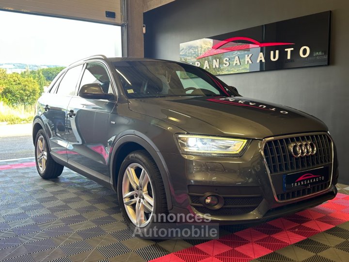 Audi Q3 20 TDI 140ch - Finition S line - Audio BOSE - Distribution Réalisé - Gtie 3 mois - 7