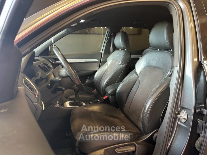 Audi Q3 20 TDI 140ch - Finition S line - Audio BOSE - Distribution Réalisé - Gtie 3 mois - 8