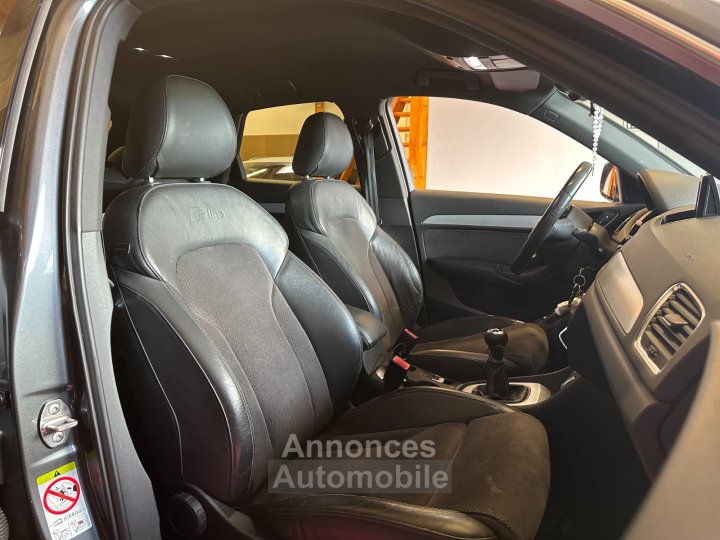 Audi Q3 20 TDI 140ch - Finition S line - Audio BOSE - Distribution Réalisé - Gtie 3 mois - 9