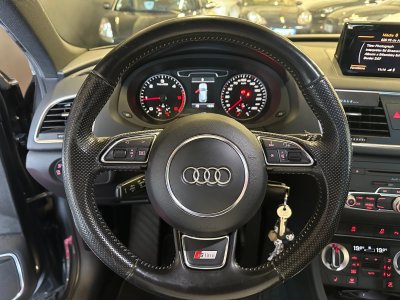 Audi Q3 20 TDI 140ch - Finition S line - Audio BOSE - Distribution Réalisé - Gtie 3 mois   - 12