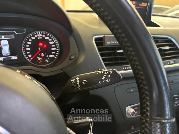 Audi Q3 20 TDI 140ch - Finition S line - Audio BOSE - Distribution Réalisé - Gtie 3 mois - 14