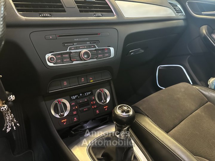 Audi Q3 20 TDI 140ch - Finition S line - Audio BOSE - Distribution Réalisé - Gtie 3 mois - 23