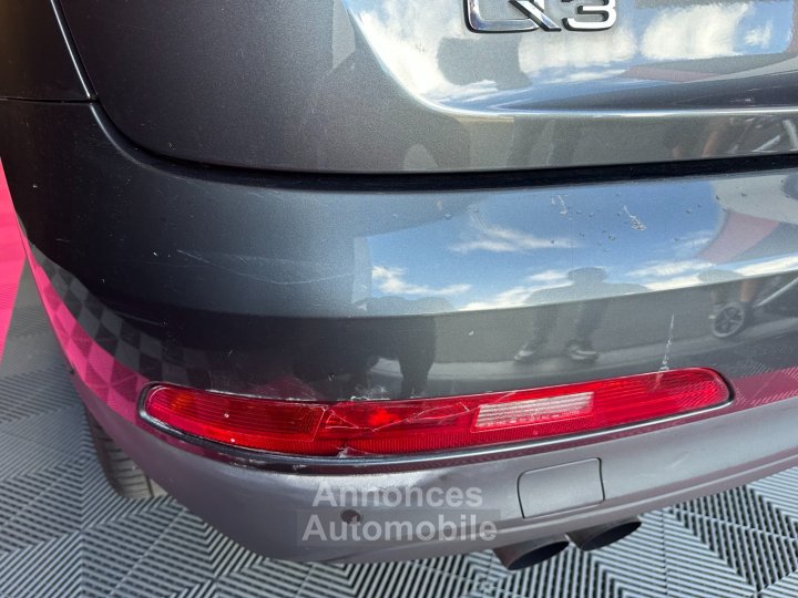 Audi Q3 20 TDI 140ch - Finition S line - Audio BOSE - Distribution Réalisé - Gtie 3 mois - 32