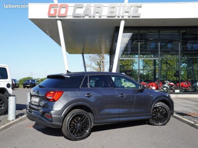 Audi Q2 S-Line 35 TFSI 150CH S-Tronic Garantie 6 ans Pack black Hayon électrique Sièges chauffants Feux LED GPS Apple Car Play Park assist 19P 409-mois   - 3