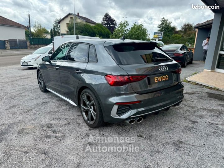 Audi S3 SPORTBACK 20 TFSI 310 BLACK EDITION QUATTRO S-TRONIC BVA - 7