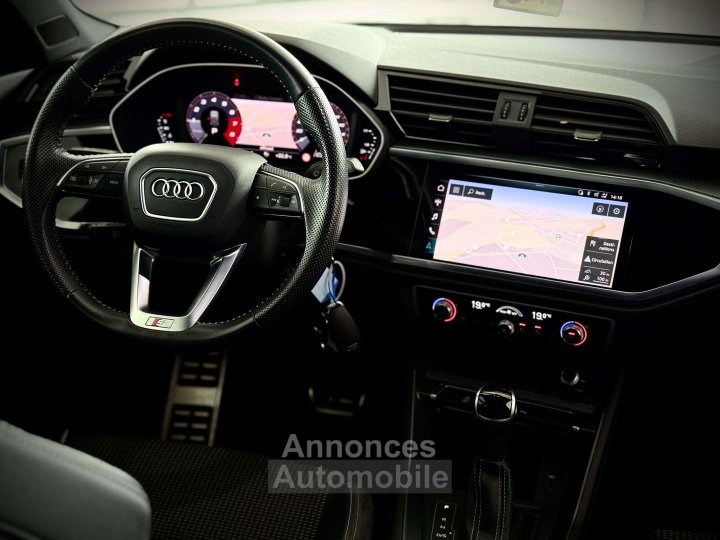 Audi Q3 15TFSI FULL S-LINE-COCKPIT-CAMERA-ATTELAGE-PDC - 16