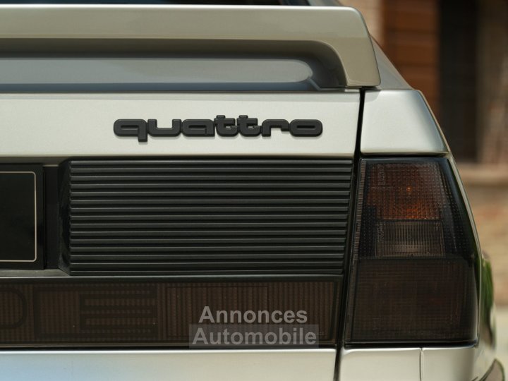 Audi Quattro 1985 AUDI QUATTRO - 42
