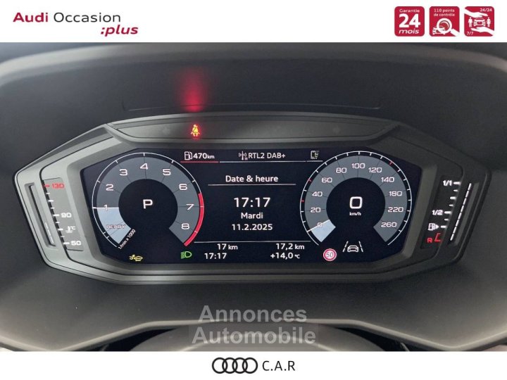 Audi A1 Sportback 25 TFSI 95 ch S tronic 7 Design - 18
