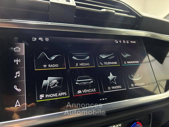 Audi Q3 45 TFSIe 245 ch S tronic 6 S line - 34