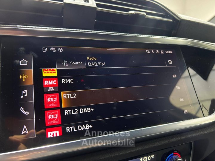 Audi Q3 45 TFSIe 245 ch S tronic 6 S line - 35