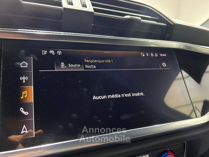 Audi Q3 45 TFSIe 245 ch S tronic 6 S line - 36