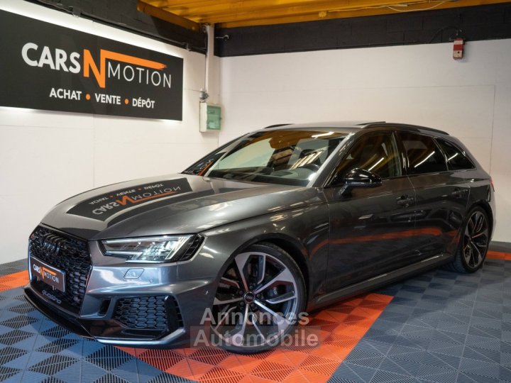Audi RS4 (B9) 29l 450ch - Fran&ccedil;aise 2&egrave;me main / Historique complet - 1