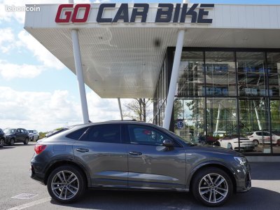 Audi Q3 Sportback 35 TDI 150CH S-Line Garantie 6 ans Suivi Pack black Hayon &eacute;lectrique Si&egrave;ges chauffants Cam&eacute;ra de recul Feux LED GPS 19P 519-mois   - 2