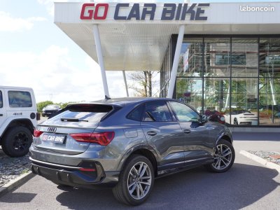 Audi Q3 Sportback 35 TDI 150CH S-Line Garantie 6 ans Suivi Pack black Hayon &eacute;lectrique Si&egrave;ges chauffants Cam&eacute;ra de recul Feux LED GPS 19P 519-mois   - 3